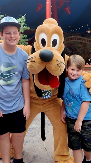 2.6K views · 234 reactions | Meeting Pluto Goofy & Donald Duck Meet & Greet in Magic Kingdom at Disney World #goofy #magickingdom #donaldduck #pluto #disneyworld | Brockzilla Productions | Facebook