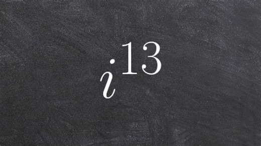 Pre-calculus - Rewriting complex numbers to higher powers