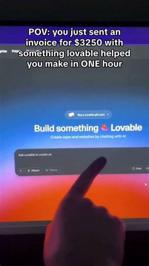 Lovable is the method 😭💰 #ai #howto #money #coding #lovablepartner