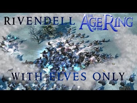Age of the Ring 9.1.5 - Rivendell/ Arthedain vs Angmar/ M.M ! No Commentary!