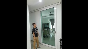 30K views · 138 reactions | 【 Trackless Glass Sliding Door 】...