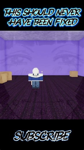 When did they fix that? 😥💀 #jujutsushenanigans #roblox #anime #robloxmemes #jujutsukaisen