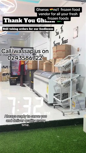 Fresh Frozen Foods Delivered Fast in Accra