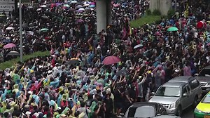 Hand signals only: The language of Thai protests