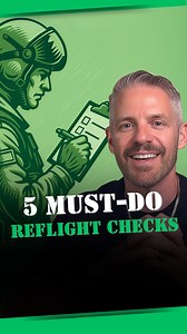 Before every mission, fighter pilots run through the same 5 critical checks—no matter how many hours we’ve logged. From mission planning to mental readiness, systems to weapons, the margin for error is razor thin. These are the habits that keep us sharp, safe, and ready to execute. #Military | Shawn Walsh