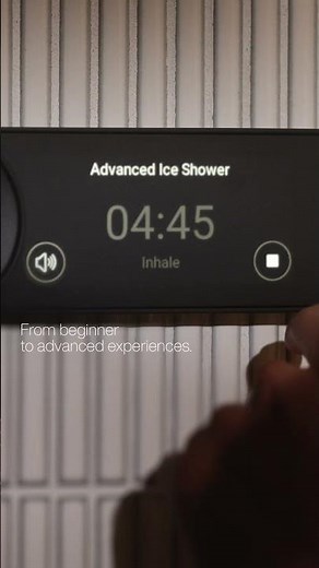 Mind and Body Reset: Ice Shower with KOHLER Anthem+