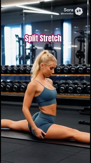 Split Stretch #stretch #splitstretch #training #gym #sport