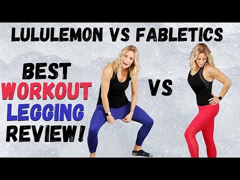 Lululemon versus Fabletics Legging Review | My Favorite Workout Leggings | Tracy Steen
