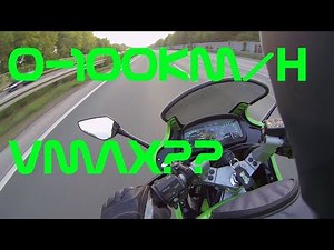 Kawasaki GPZ 500 S 0-100km/h und VMAX