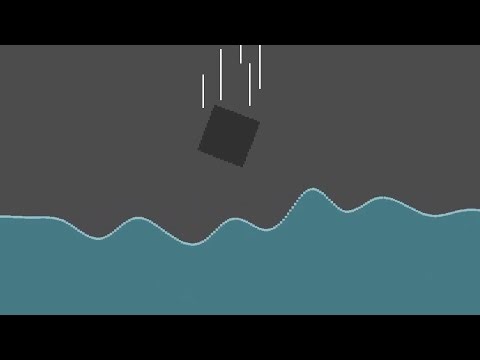 pixel art water physics test