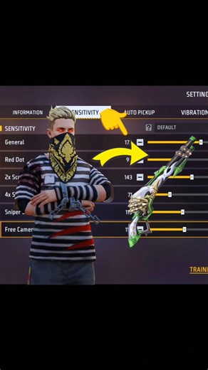 🎯 Best Only Headshot Sensitivity – Become a One Tap Legend in Free Fire!