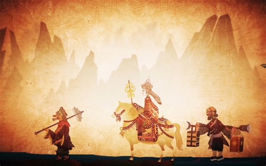 中国传统文化！皮影戏表演