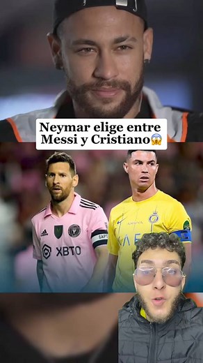 1.3M views · 10K reactions | Neymar elige entre Messi y Cristiano  #neymar #cr7 #messi | Ramón da futbol | Facebook
