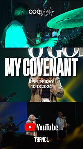 4.2K views · 182 reactions | NEW ORIGINAL SONG My Covenant | Live at the Sanctuary Our God is a covenant keeping God, so we, His children must also be. May you be blessed with this new song offering to our King. https://youtu.be/yjd0sm5R_ig?si=r1N87lY5_i5-XLOS #TBRNCL #MyCovenant #COGWorship | COG Worship | Facebook