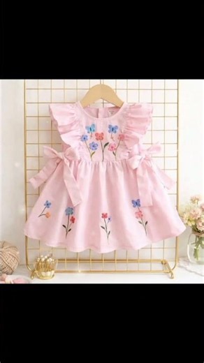 😚Baby summer dress #cute #style#frock2026 #babysummerwear#youtubeshorts 😊🎀