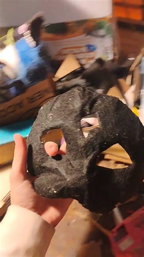 REMADE A MASK WELCOME WISP 2.0!! #therian #furry #mask #remake