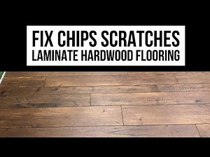 Fix Chips or Scratches in Laminate and Hardwood Floor DIY