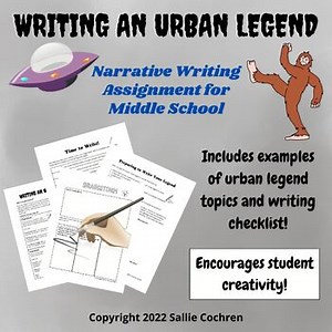 Myths and Legends: Writing an Urban Legend (Middle School Narrative Writing)