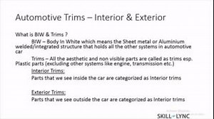 Learn about the BiW, Trims, and Plastic Design using CATIA! Watch, learn, and get certified from our workshop recording: https://youtu.be/hlw3yXlsBUY?feature=shared #upskill #IndustryReady #skilllync | Skill Lync | Facebook