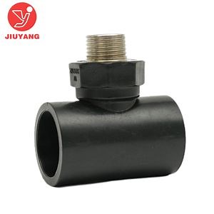 [Hot Item] Customized Size PE Water Pipe Tee Welding Threaded Pipe Fitting for Water Pipe