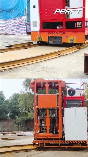 Sliding Line Power Supply Transfer Cart for Heavy-Duty Applications #materialhandling