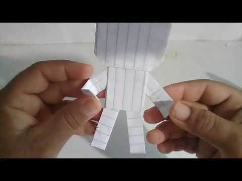 tutorial como fazer boneco de papel modo funko pop