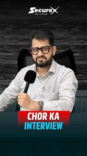 🎤 Chor Ka Interview 😱 | SecureX Security System Ka Sach | Home Security Awareness