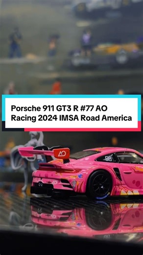 Porsche 911 GT3 R #77 at IMSA Road America 2024