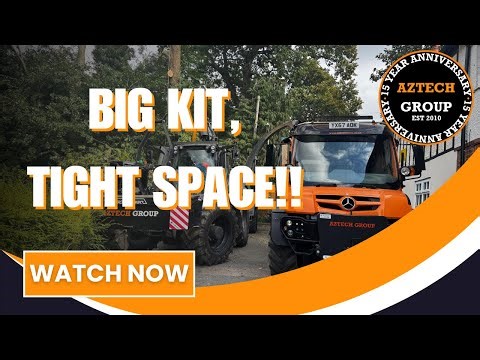 Aztech Group - Ep73: BIG KIT out on Arb...sites wrapped up and timber harvested!!
