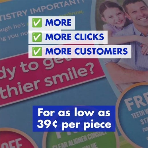 FREE Postcard Design 🎨 Reach More Customers Today