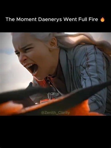 The Moment Daenerys Went Full Fire 🔥