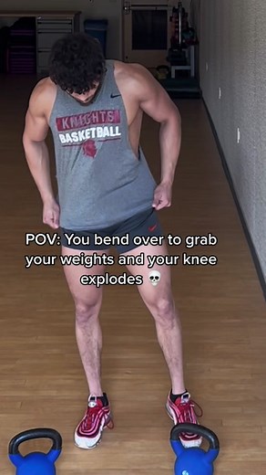 Bend Weight Injury POV: Weightlifting Accident