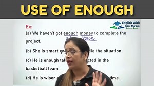 93K views · 2.1K reactions | USE Of Enough | Basic English Grammar | English With Rani Ma'am #BasicEnglishGrammar | English With RANI MAM | Facebook