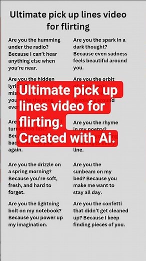 Ultimate pick up lines video for flirting.#shorts #pickupline #pickuplines #flirt#flirting.