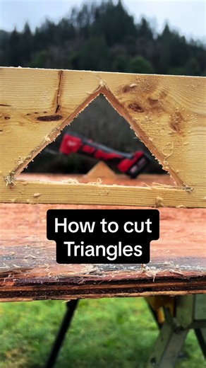Quickest Way to Cut Triangles: Genius Construction Tip