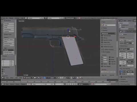 Blender 2.75 Quick Tutorial | Adding Background Images & Switching Views