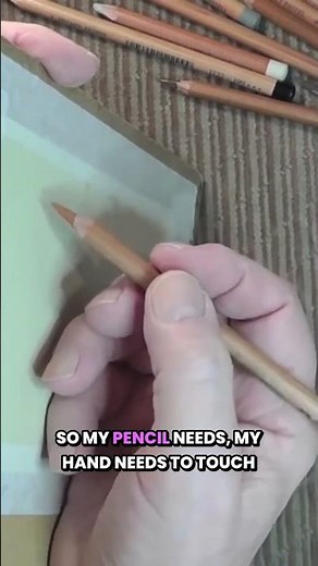How To Hold Pastel Pencils - Beginners Tips