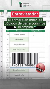 2.5M views · 71K reactions | Crea códigos de barra en Excel  | FAE - Formación Académica Excel | Facebook