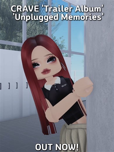CRAVE 'Trailer Album' OUT NOW! | #CRAVE #robloxkpop #kuvroblox #blackpink #strangerthings #robloxedit