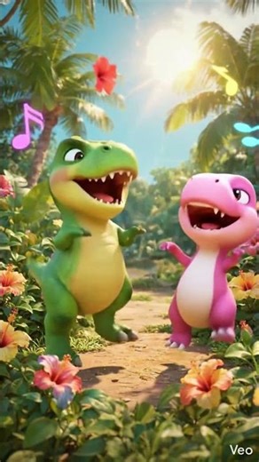 Dinosaur Song for Kids 🦖 | Clap Jump & ROAR | SkyBerry Nursery Rhyme