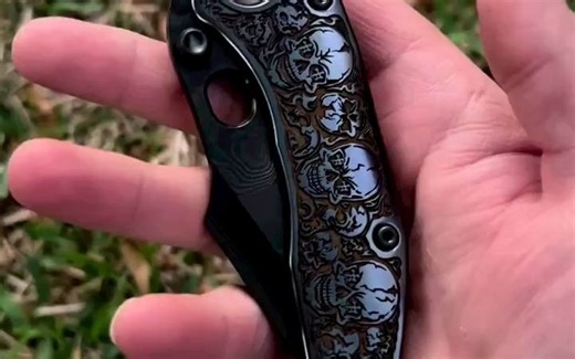 Borkablades 博尔卡&Ti2 Design Stitch Features Borka skulls & DLC San mai 大马士革
