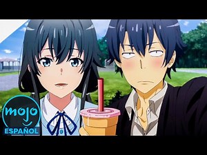 ¡Top 10 Veces que el NERD se quedó con la CHICA en Anime!