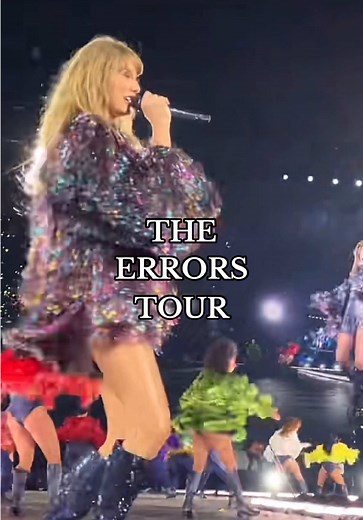 Taylor Swift's Iconic Errors Tour Highlights