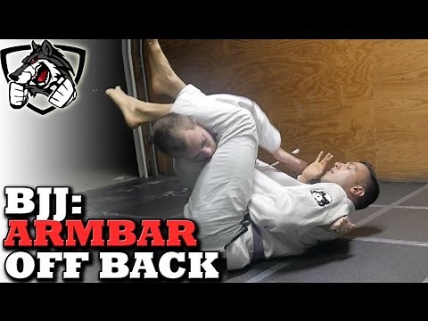 BJJ Armbar Setup from Your Back: Street Fight Self Defense