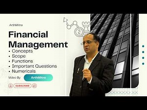 Financial Management/Corporate Finance Part 1 📚 | Concepts, Scope,Functions and Objectives