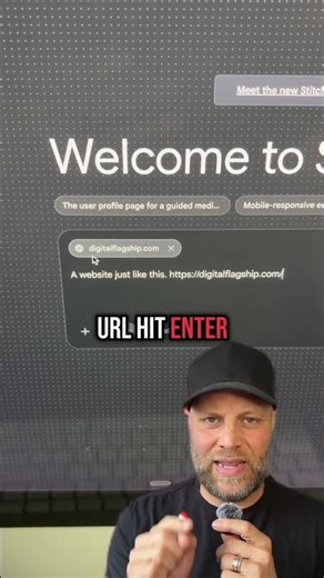 Paste any award-winning website URL into Google Stitch and it builds your own version in seconds.