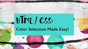 HTML/CSS: selección fácil de color
