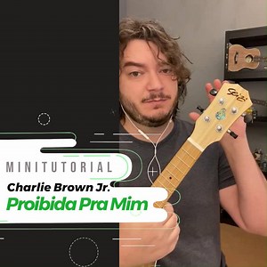 4.7K views · 54 reactions | Nesse minitutorial de ukulele você vai aprender como tocar Proibida Pra Mim do Charlie Brown Jr. no ukulele! ⠀ Você vai aprender quais acordes usar no ukulele, qual a ordem dos acordes para tocar, e também tem a indicação de qual batida usar para tocar a música Proibida Pra Mim no ukulele. | Clube do Ukulele, por Mateus Augusto | Facebook