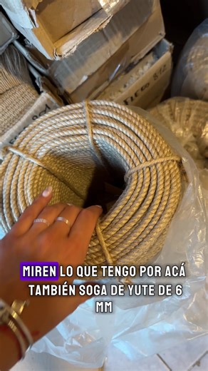 Soga de yute: Perfecta para Cestería y Macramé