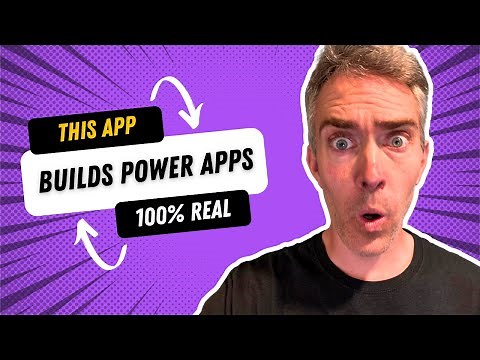This App Builds Power Apps (100% REAL)